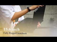 15.6 Çift Pil Sağlam Dizüstü Bilgisayarlar Endüstriyel