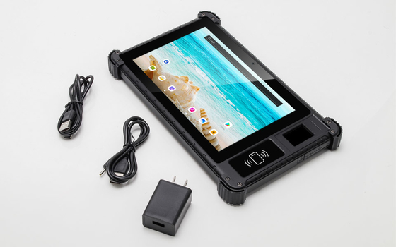 satın al Su geçirmez IP65 Dört Çekirdekli 2.0 2GB RAM 32GB ROM Sağlam Tablet PC Parmak İzi NFC online manufacture
