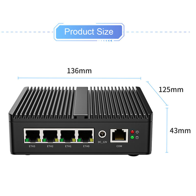satın al fansız gömülü bilgisayar Mini Pc N5105 DDR4 Desteği 4k Hd Mini PC Yüksek performanslı Win10 Fansız mini pc online manufacture