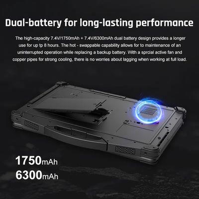 satın al 15.6 inç IP65 i5/i7 Windows 11 GPS/ 4G/WiFi/BT Endüstriyel Askeri Sağlam Dizüstü Bilgisayar online manufacture