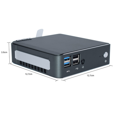 satın al Alüminyum I3 10110U I5 10210U 10. 4K Endüstriyel Mini PC Bilgisayar 256GB online manufacture