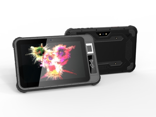 Özelleştirme RS232 NFC RFID Barkod Tarayıcı Sağlam Tablet PC 8 inç Endüstriyel