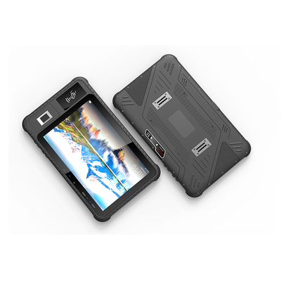 13.56MHZ Nfc Rfid Parmak İzi ile 10.1 inç Lte 4G Sekiz Çekirdekli Sağlam Tablet PC