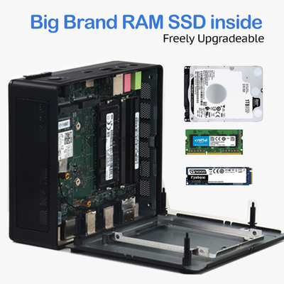 Yeni güçlü intel 11. nesil core i7 1165G7 i5 1135G7 i3 1115G4 2*HD-MI DP Iris Xe Grafik masaüstü mini bilgisayar ev için b